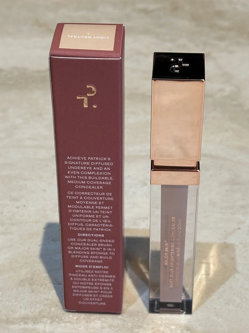 Patrick Ta Major Skin Soft Blur Brightening Concealer - Light Neutral 1